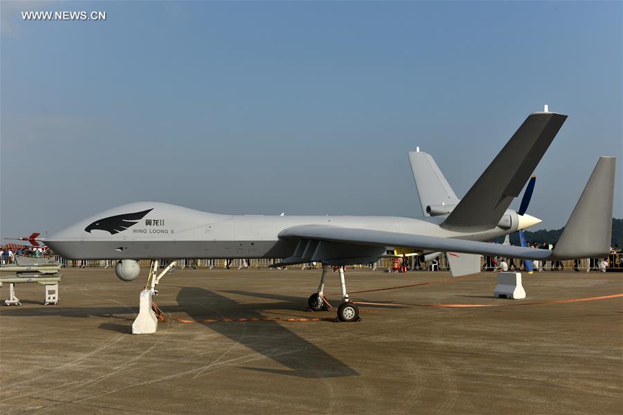 الصورة: طائرات وطنية بدون طيار في معرض الصين الدولي للطيران والفضاء