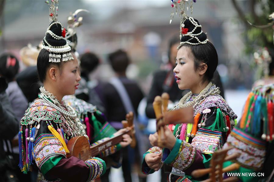 #（社会）（5）贵州榕江：萨玛节上秀盛装