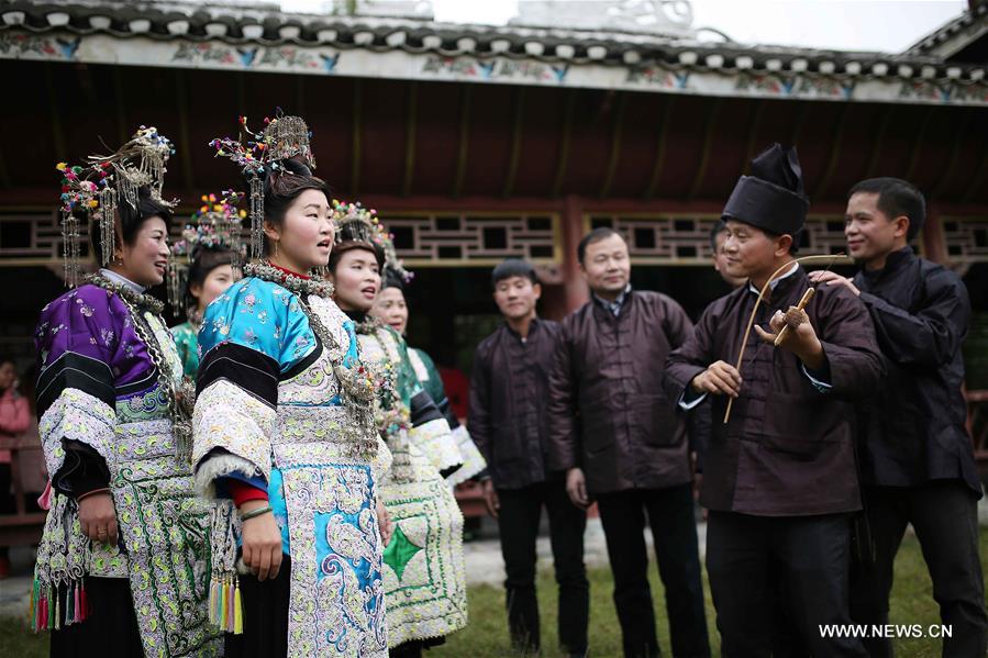 #（社会）（9）贵州榕江：萨玛节上秀盛装