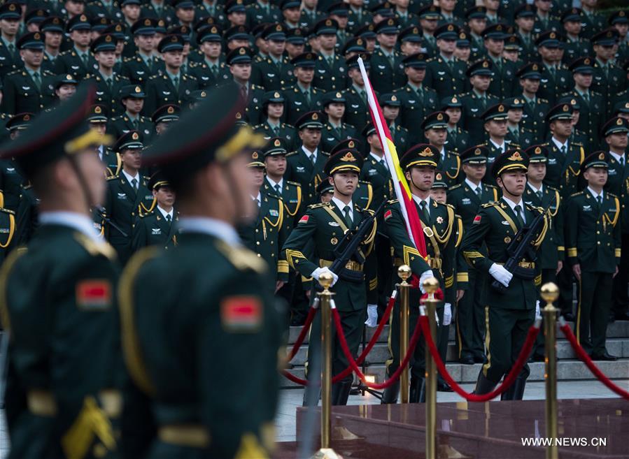 CHINA-MACAO-PLA GARRISON-FLAG-RAISING CEREMONY (CN)