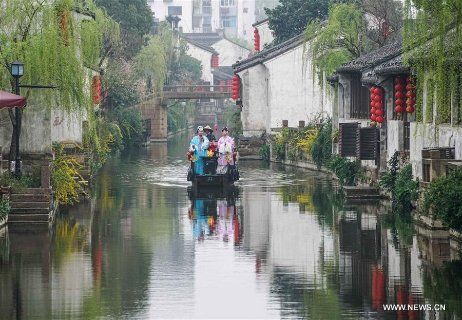 （春季美丽生态）（5）春和景明古荡口