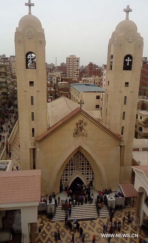 （国际）（6）埃及一所教堂发生爆炸至少21人死亡