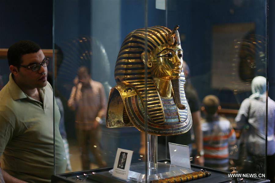 الصورة: إقبال على المتحف المصري بالقاهرة للاحتفال باليوم العالمي للمتاحف