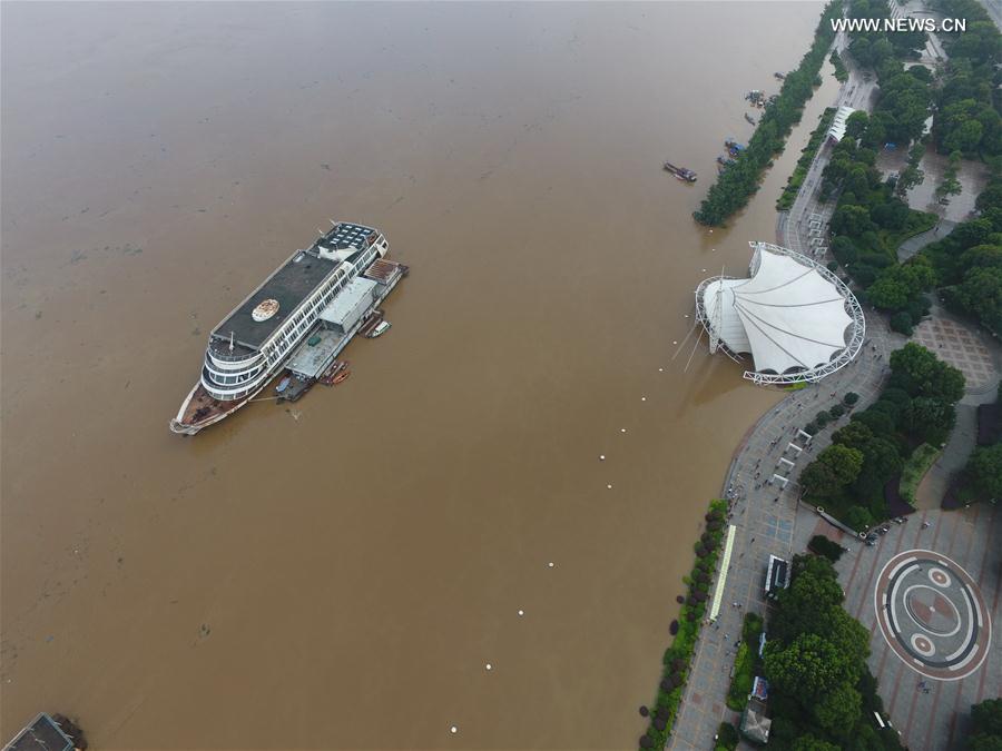الصورة: فيضانات في مقاطعة هونان بوسط الصين بعد هطول الأمطار الغزيرة