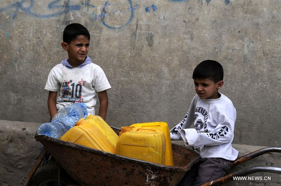 الصورة: تفاقم أزمة المياه في اليمن