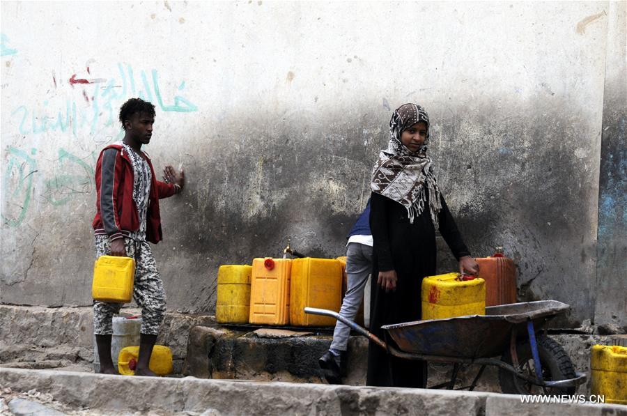 الصورة: تفاقم أزمة المياه في اليمن