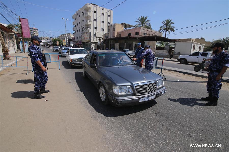 الصورة: حماس تشدد إجراءاتها الأمنية على الحدود مع مصر