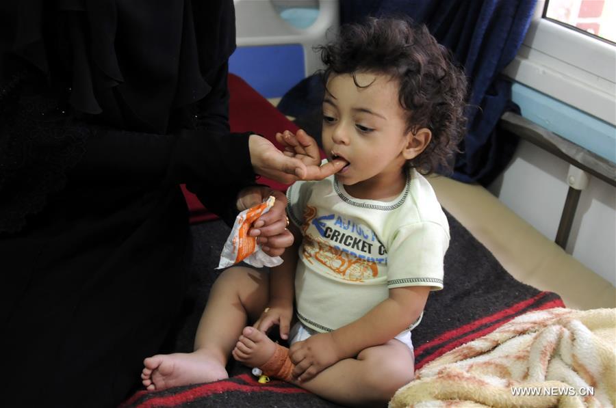 الصورة: 300 ألف إصابة بالكوليرا في اليمن