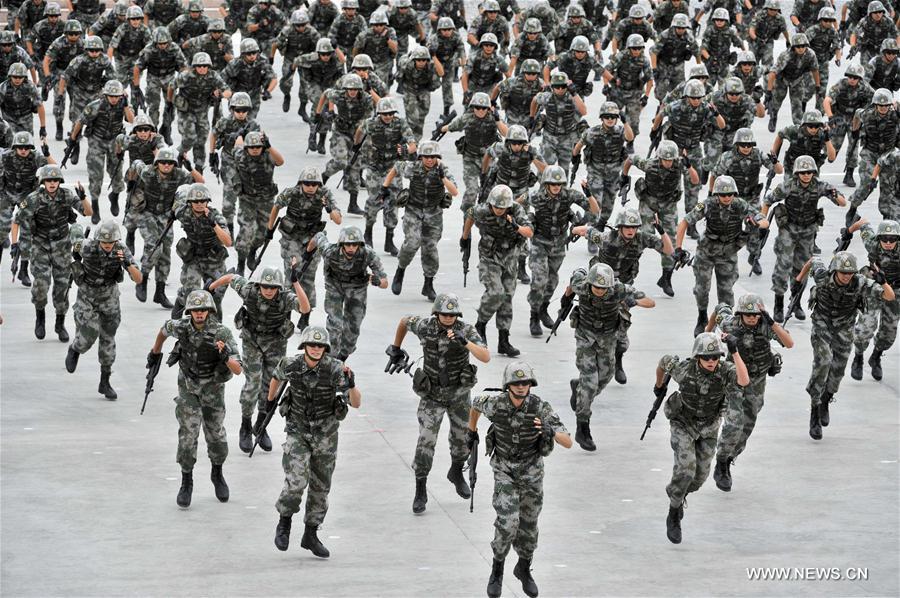 الصورة: افتتاح المسابقة العسكرية الدولية 2017 في الصين 