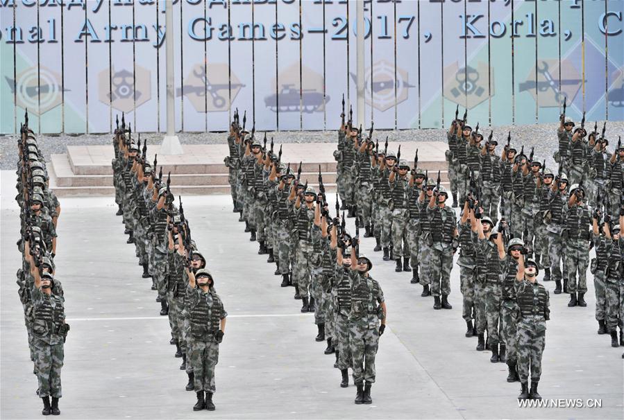 الصورة: افتتاح المسابقة العسكرية الدولية 2017 في الصين 