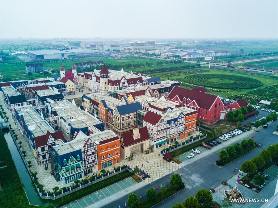 الصورة: بلدة صغيرة تبرز في تسويق البضائع المستوردة بشرقي الصين