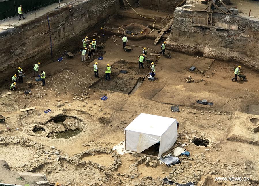 الصورة: اكتشاف موقع أثري يعود إلى العصر الحجري في اسطنبول