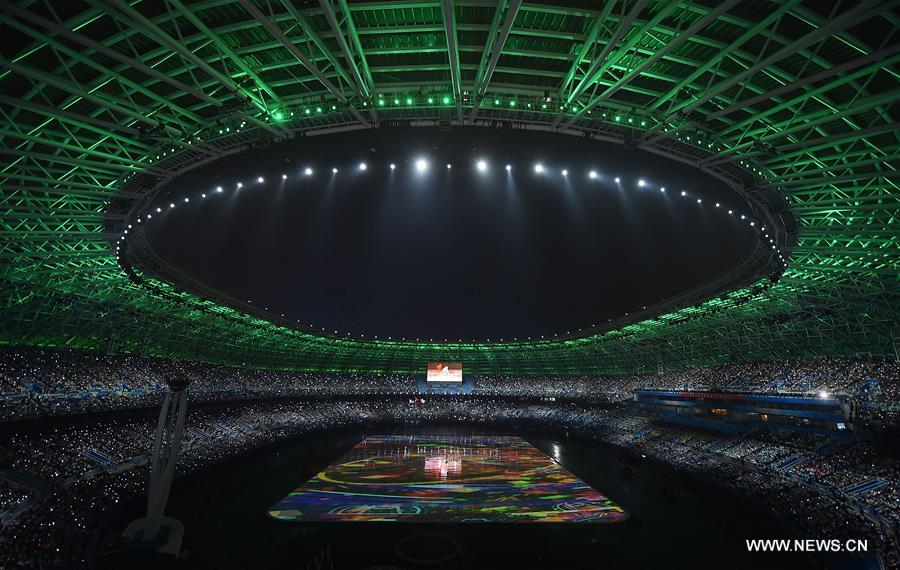 الصورة : افتتاح الدورة الـ13 للألعاب الوطنية الصينية في شمالي الصين 