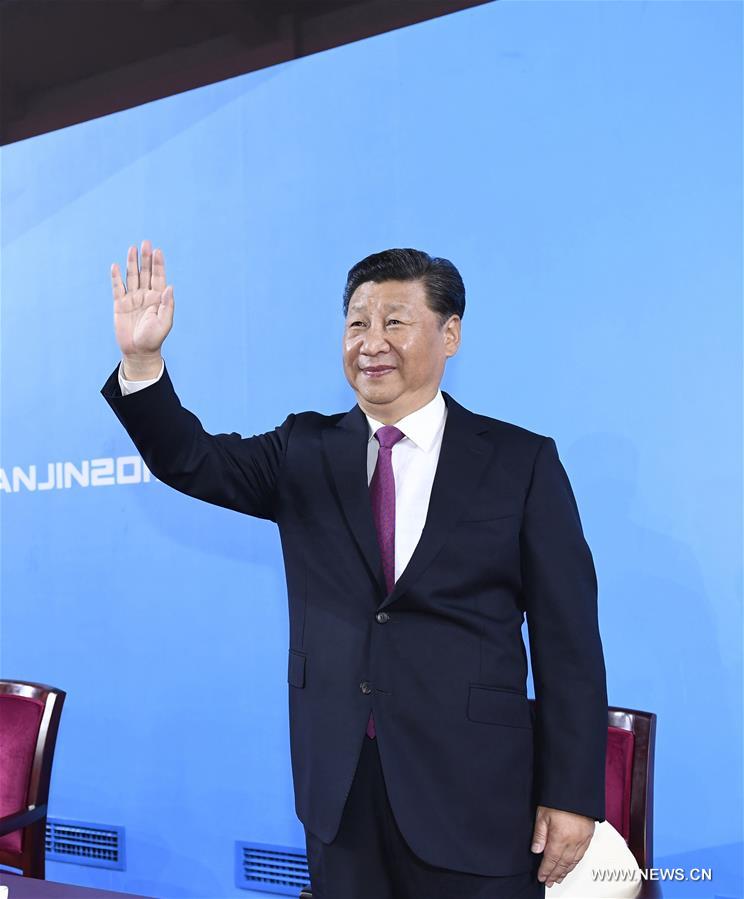 الصورة: الرئيس الصيني يحضر حفل افتتاح الألعاب الوطنية الصينية الـ13