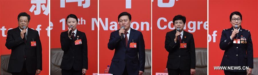 (المؤتمر الوطني الـ19) الصورة: مؤتمر صحفي في المركز الإعلامي للمؤتمر الوطني الـ19  للحزب الشيوعي الصيني ببكين
