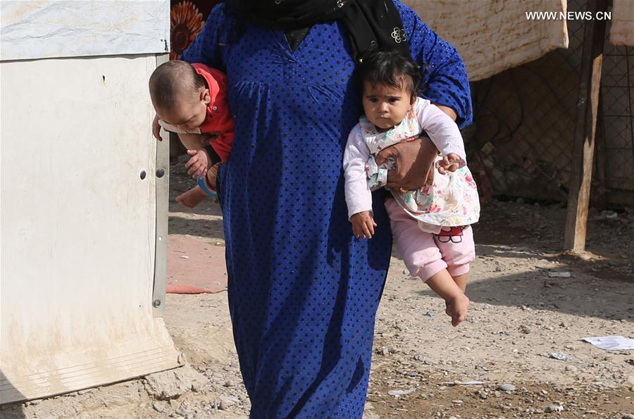 IRAQ-BAGHDAD-DISPLACED CHILDREN