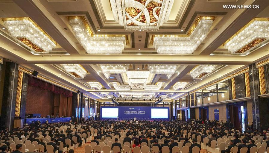 الصورة : افتتاح منتدى فورتشن العالمي 2017 في جنوبي الصين