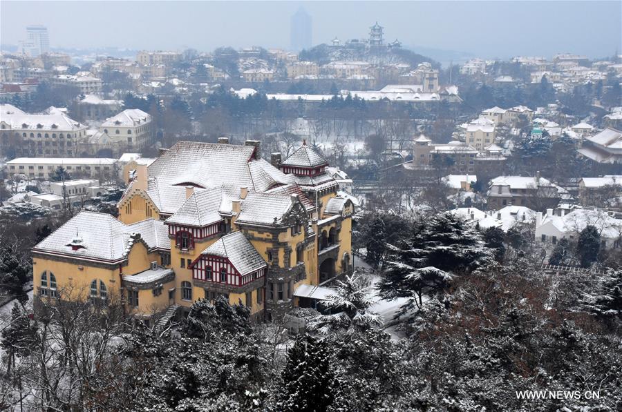 CHINA-QINGDAO-SNOWFALL(CN)