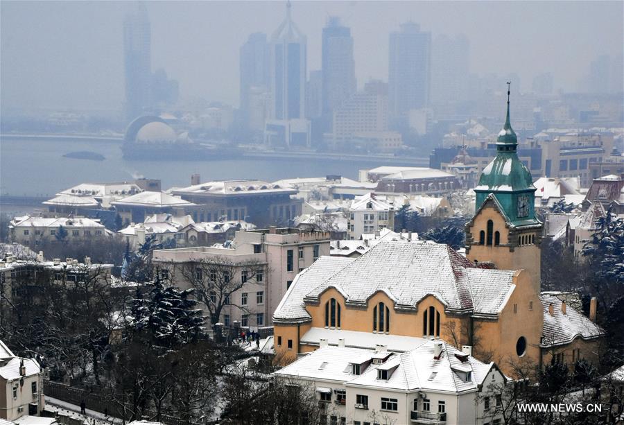 CHINA-QINGDAO-SNOWFALL(CN)