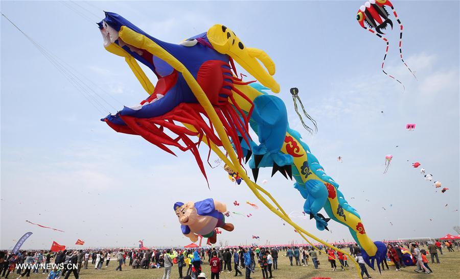 #（社会）（5）第35届潍坊国际风筝会开幕