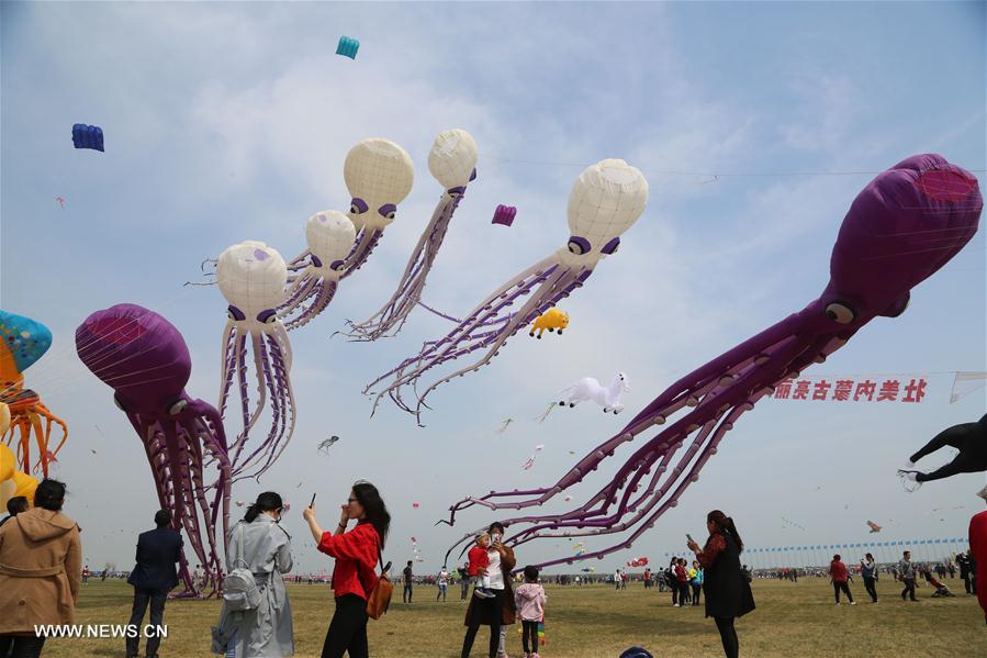 #（社会）（10）第35届潍坊国际风筝会开幕