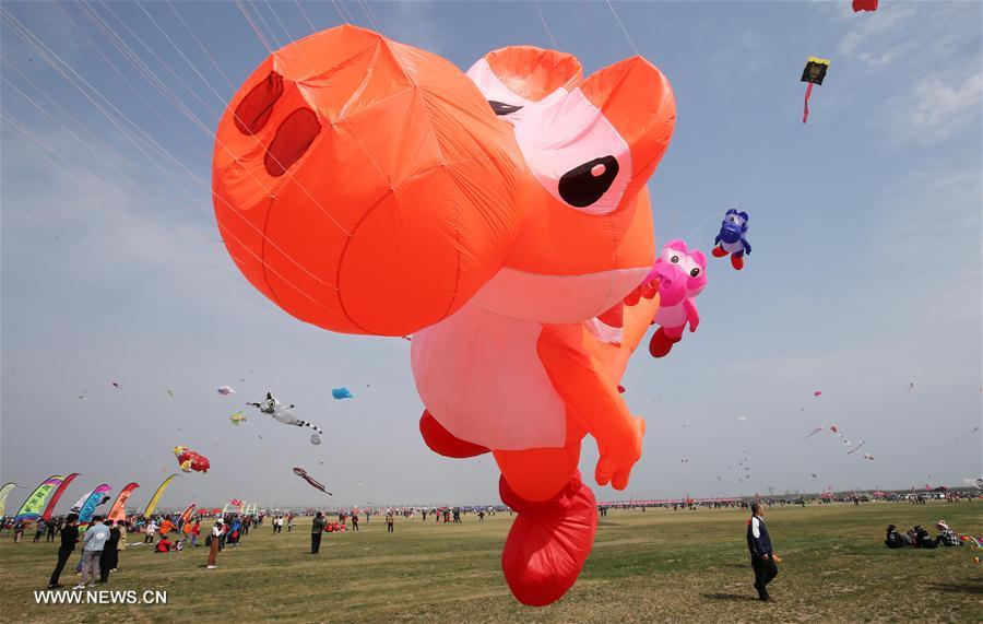 #（社会）（8）第35届潍坊国际风筝会开幕