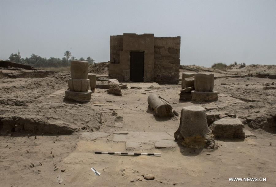الصورة: اكتشاف مقصورة أثرية في الأقصر جنوب القاهرة