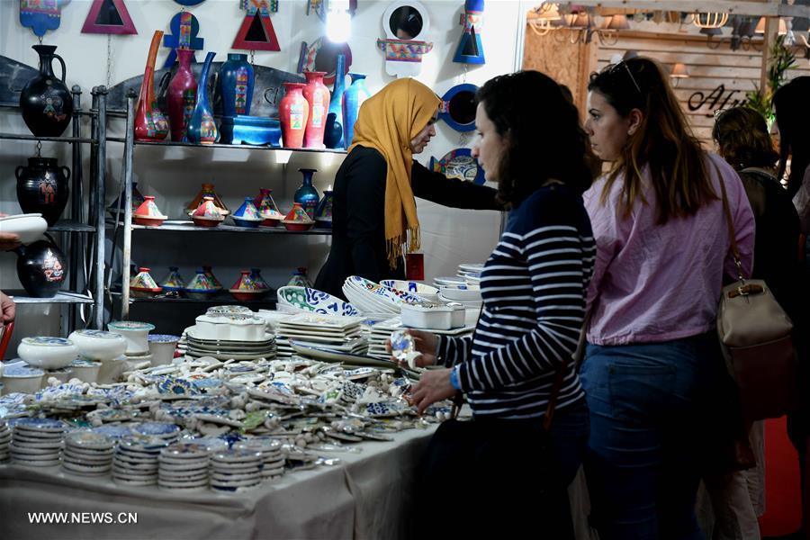 الصورة: انطلاق فعاليات المعرض الـ35 للصناعات اليدوية التقليدية في تونس