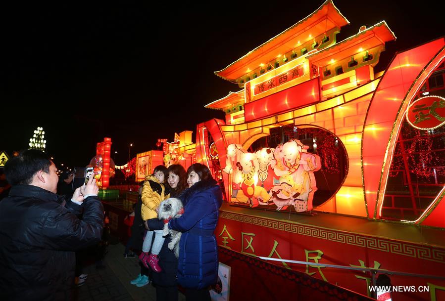 #CHINA-TIANJIN-YANGLIUQING-LANTERN SHOW(CN)