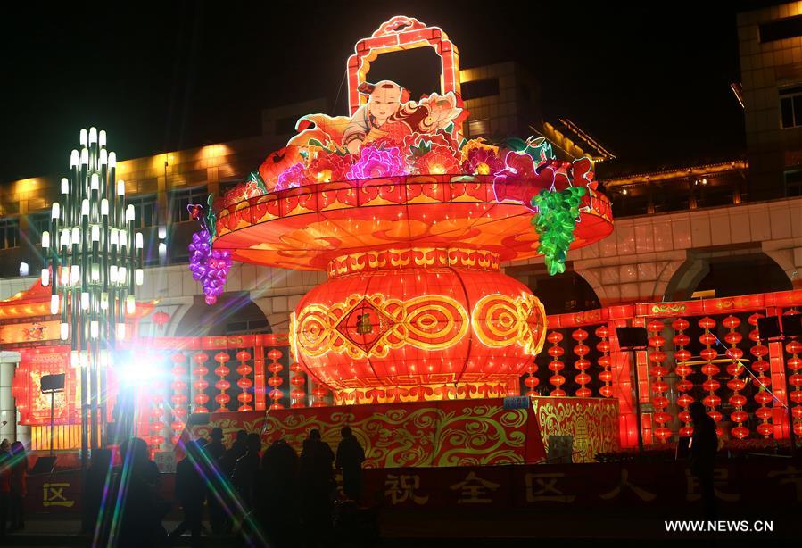 #CHINA-TIANJIN-YANGLIUQING-LANTERN SHOW(CN)