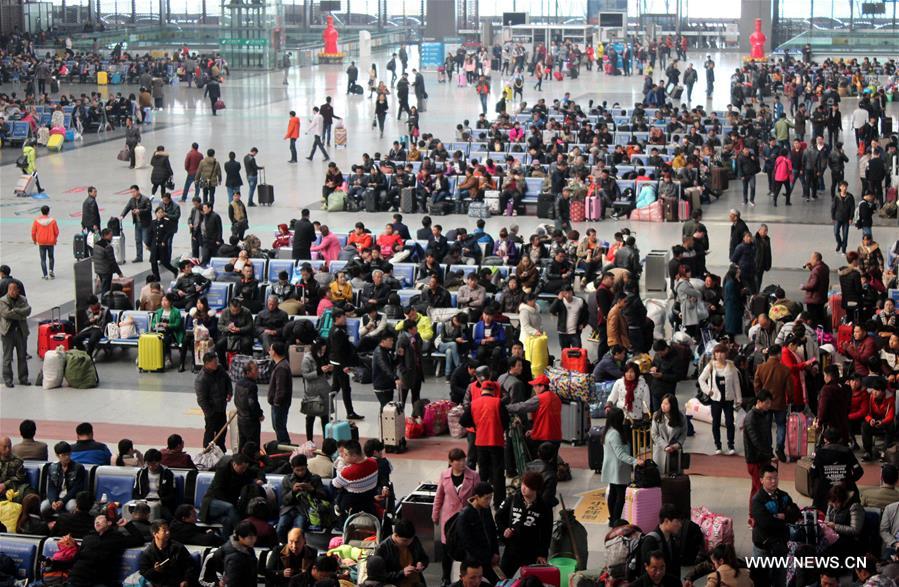 #（社会）（3）2016年中国春运旅客发送量超29.1亿人次