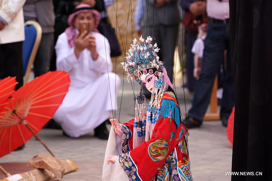 الصورة: سفارة بكين في عمان تنظم معرضا للتراث الثقافي الصيني في مدينة البتراء الأردنية