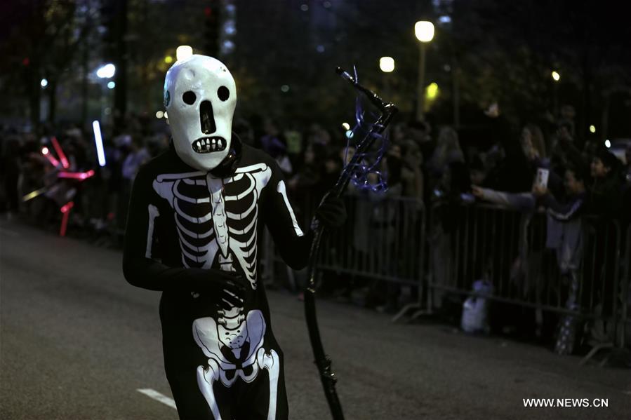 U.S.-CHICAGO-HALLOWEEN-PARADE