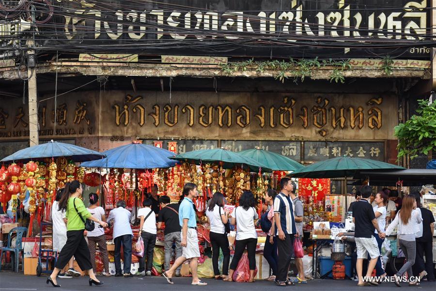（国际）（1）曼谷唐人街：购年货 迎春节