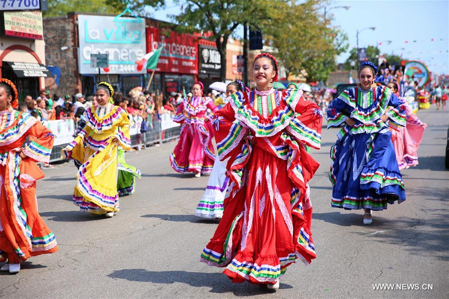 U.S.-CHICAGO-PARADE-MEXICAN INDEPENDENCE