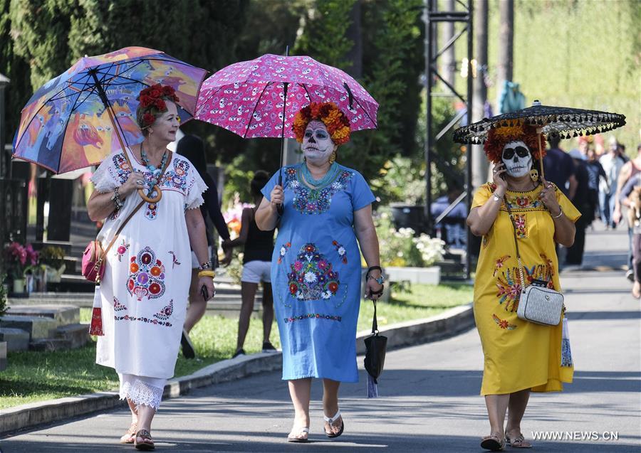 U.S.-LOS ANGELES-DAY OF THE DEAD