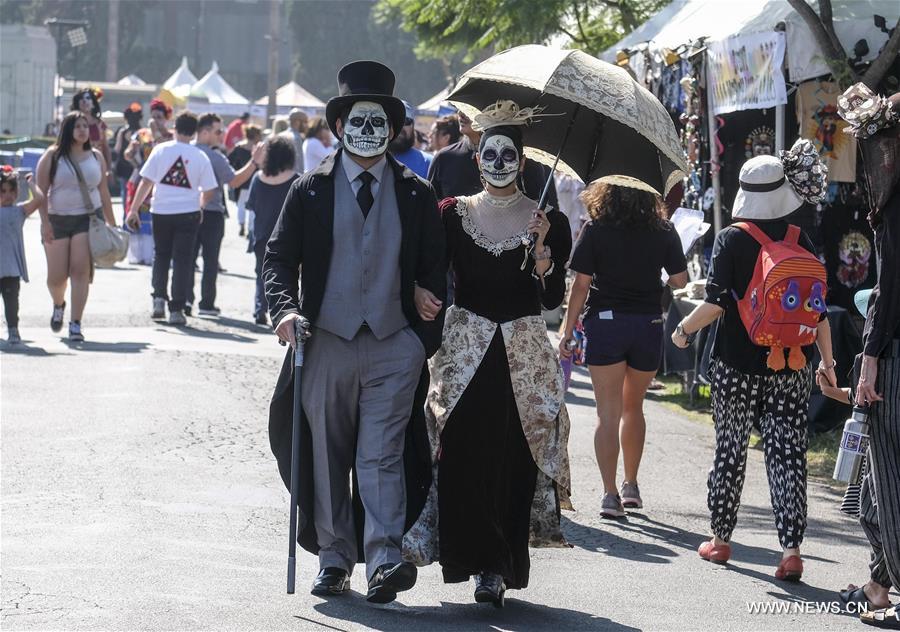 U.S.-LOS ANGELES-DAY OF THE DEAD