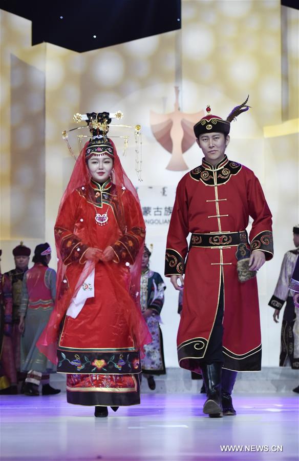 #CHINA-INNER MONGOLIA-MONGOLIAN COSTUME ARTS FESTIVAL (CN) 