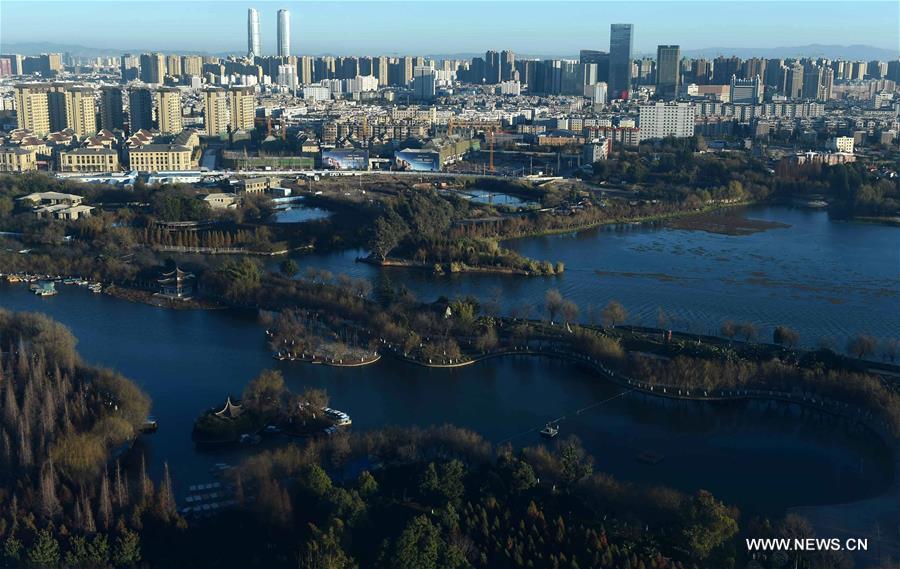 （图文互动）（2）&ldquo;高原明珠&rdquo;复苏记&mdash;&mdash;昆明滇池迎来31年来最好水质