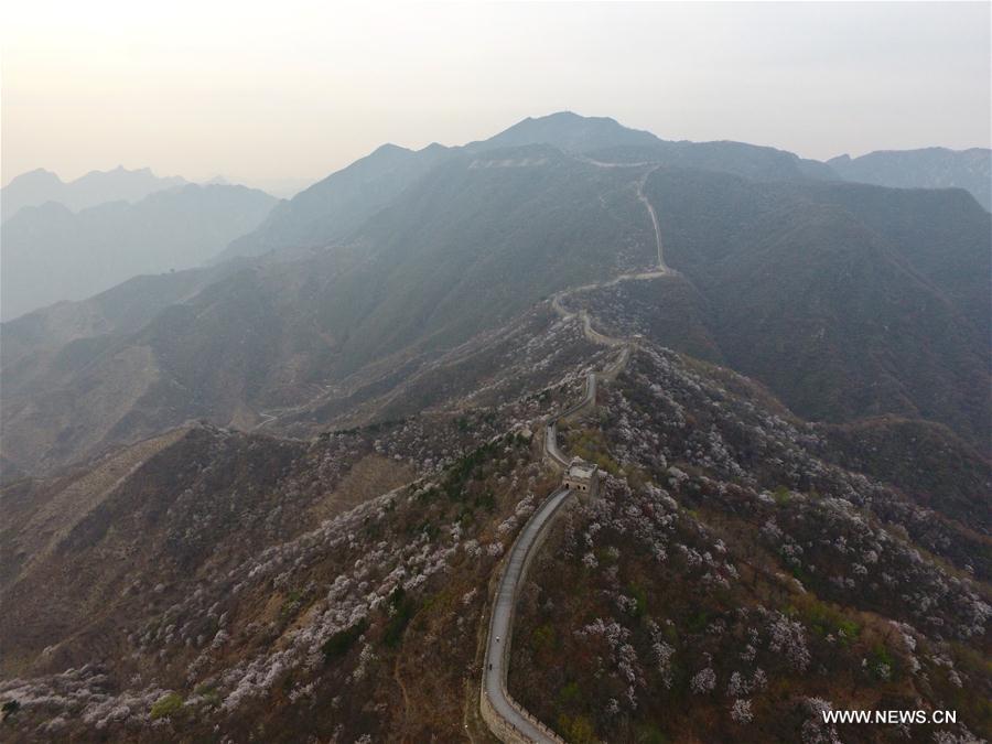 CHINA-BEIJING-GREAT WALL-DRONE PICTURE (CN) 
