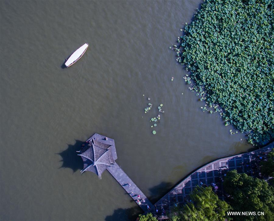 （空中之眼）（5）俯瞰夏日西湖美景