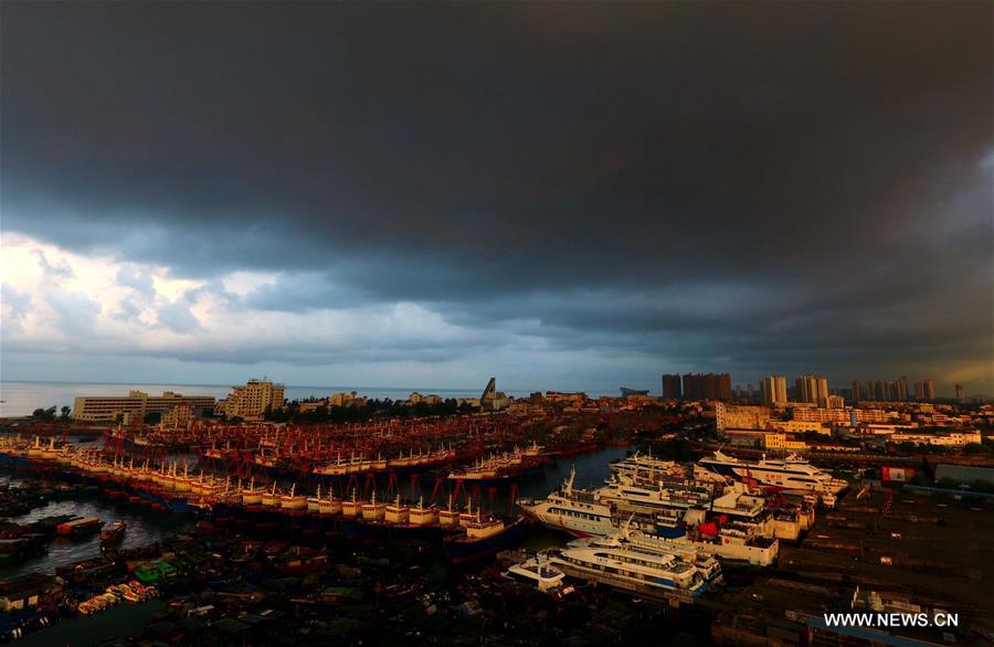 CHINA-GUANGXI-BEIHAI-TYPHOON PAKHAR-WEATHER CHANGES (CN) 