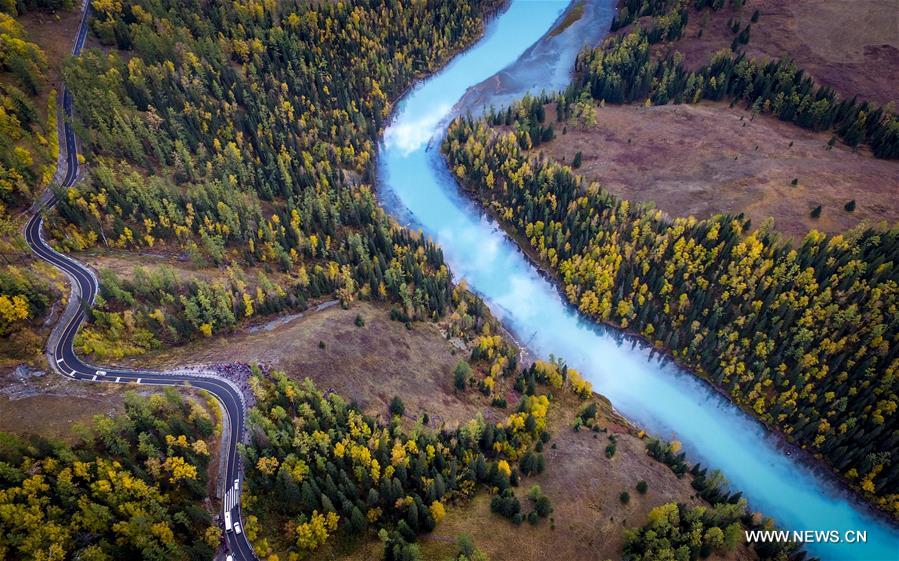 CHINA-XINJIANG-KANAS-AUTUMN SCENERY (CN) 