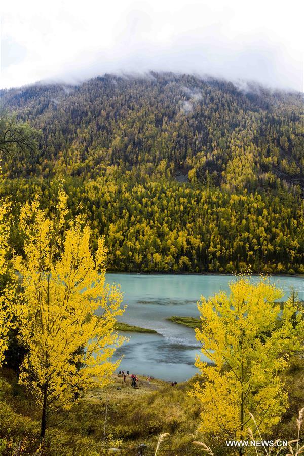 CHINA-XINJIANG-KANAS-AUTUMN SCENERY (CN) 