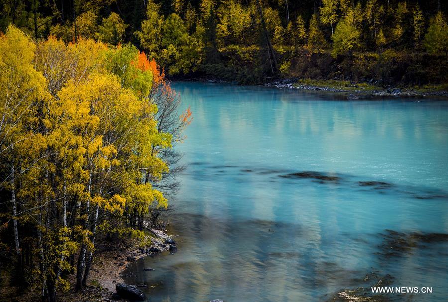 CHINA-XINJIANG-KANAS-AUTUMN SCENERY (CN) 