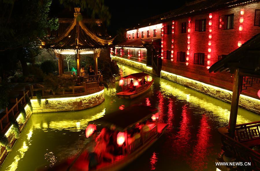#（新华视界）（4）京杭大运河畔夜色迷人