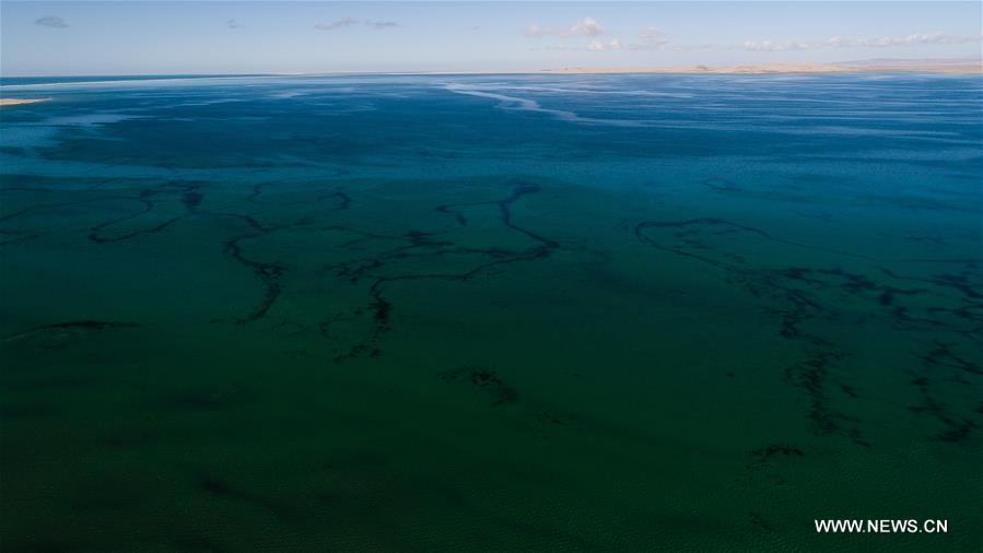 الصورة: توسع مساحة بحيرة تشينغهاي