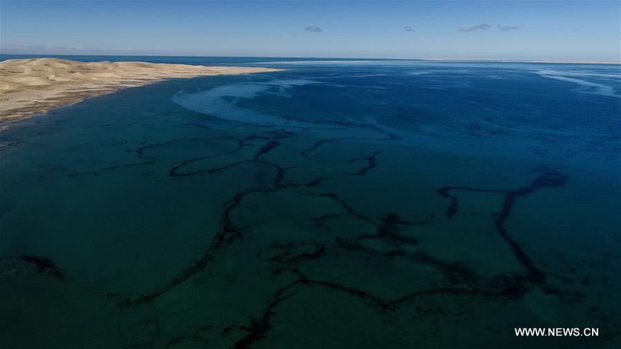 الصورة: توسع مساحة بحيرة تشينغهاي