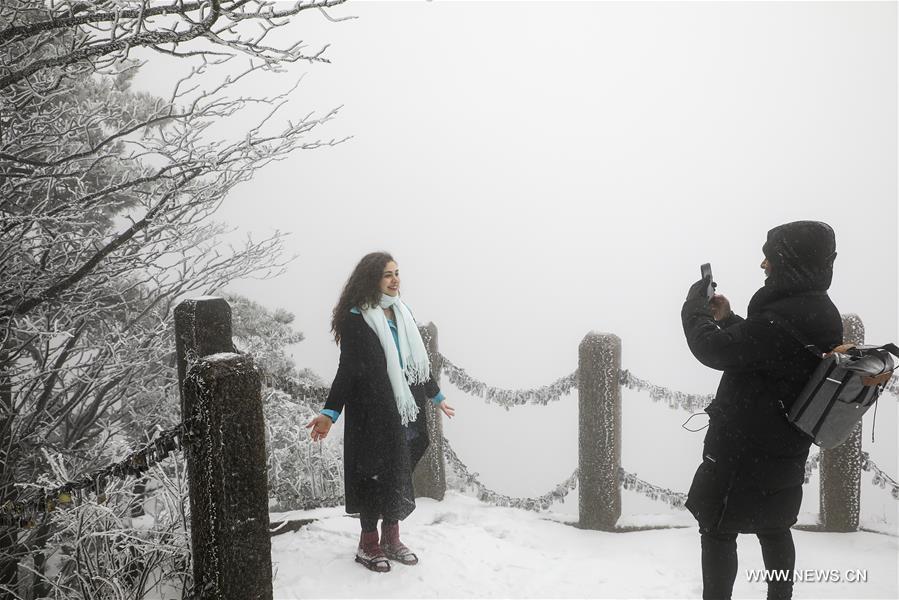 #CHINA-ANHUI-HUANGSHAN-SNOW-SCENERY(CN)