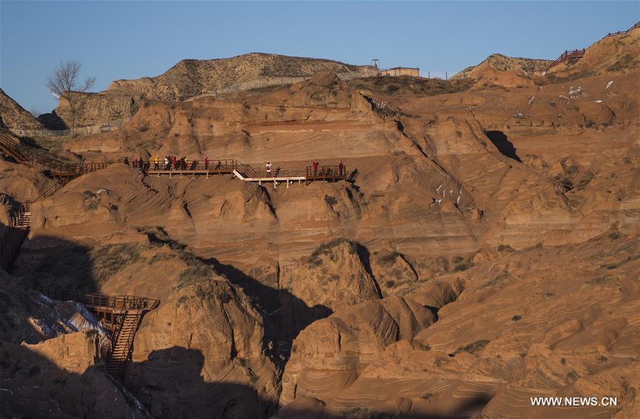 CHINA-SHAANXI-LARGE DANXIA LANDFORM (CN)